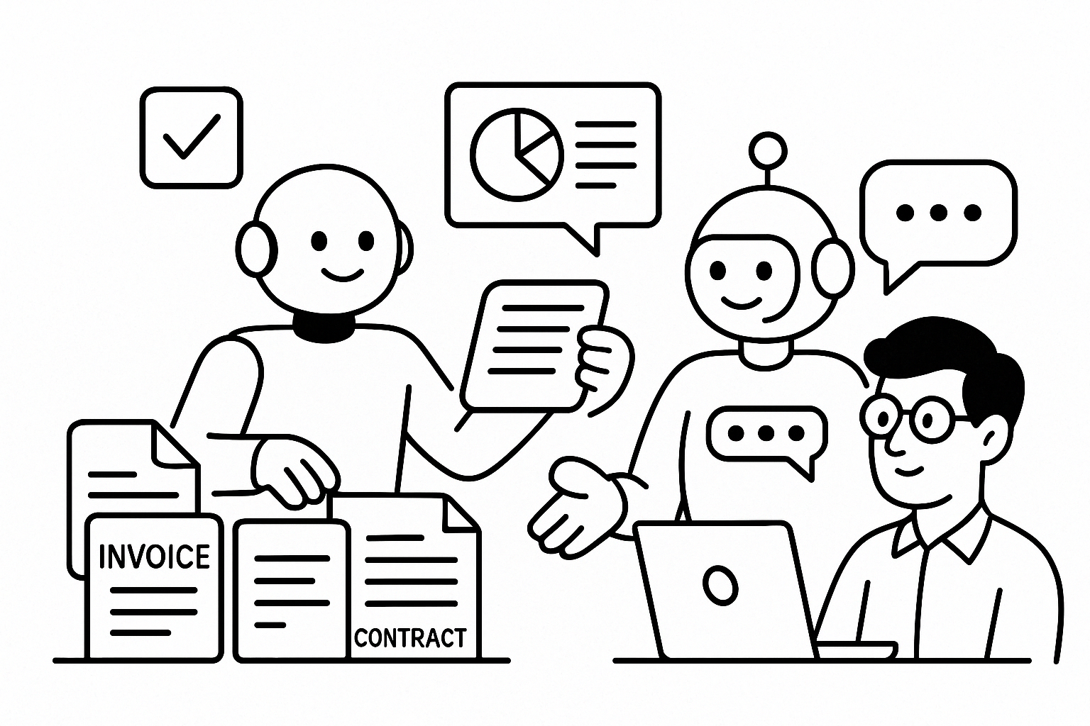 Team collaboration with AI